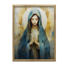 Plakat Maryja: Matka Miłosierdzia w ramie