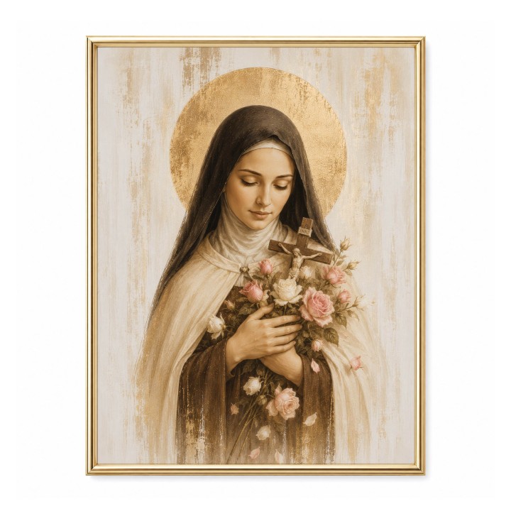 Obraz Świętej Teresy z Lisieux – Mała Tereska | Obraz Religijny