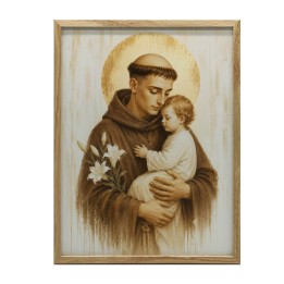 Obraz Świętego Antoniego z Padwy – Patron Rzeczy Zagubionych | Obraz Religijny