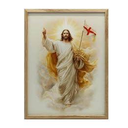 Zmartwychwstały Jezus – obraz religijny na Wielkanoc