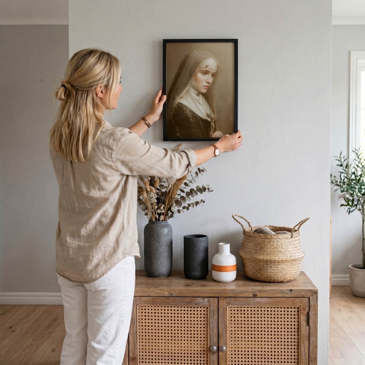 Święta Rita – obraz religijny dla osób w trudnych sytuacjach | Artedeum
