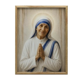 Obraz Świętej Teresy z Kalkuty | Nowoczesny Obraz Religijny