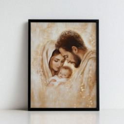 Rodzina Święta - Elegancki Prezent z okazji Ślubu | Arte Deum