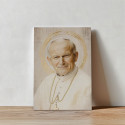 Święty Jan Paweł II – obraz religijny z aureolą | Artedeum.pl