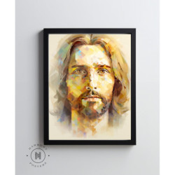 Plakat "Jezus: Urok Spokoju" – Duchowa Inspiracja | Arte Deum