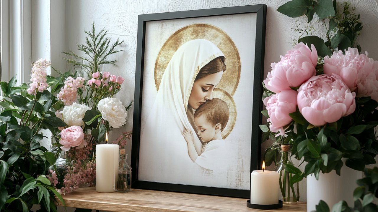 Obrazy religijne na Dzień Matki i Dzień Kobiet – wyjątkowy prezent z głębokim przesłaniem